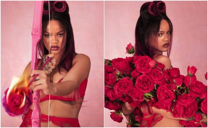 Rihanna Dazzles in a Sexy Valentine’s Day Photo Shoot